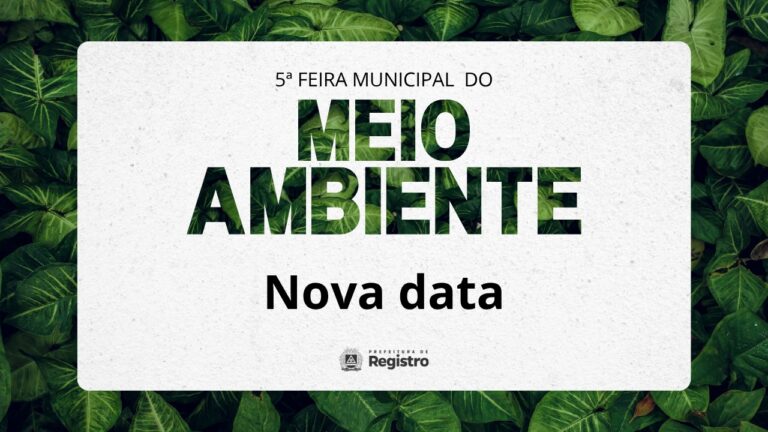 Feira Municipal do Meio Ambiente tem nova data feira-municipal-do-meio-ambiente-tem-nova-data