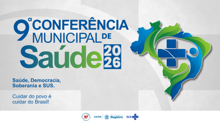 9ª Conferência Municipal de Saúde realiza-se no dia 4 de julho em Registro 9a-conferencia-municipal-de-saude-acontece-no-dia-4-de-julho-em-registro