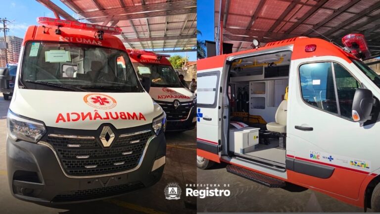 registro-recebe-primeira-ambulancia-para-implantacao-do-samu-regional-do-vale-do-ribeira