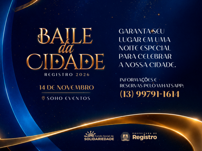 Fundo Social promove Baile da Cidade para celebrar os 82 anos de Registro fundo-social-promove-baile-da-cidade-para-celebrar-os-82-anos-de-registro